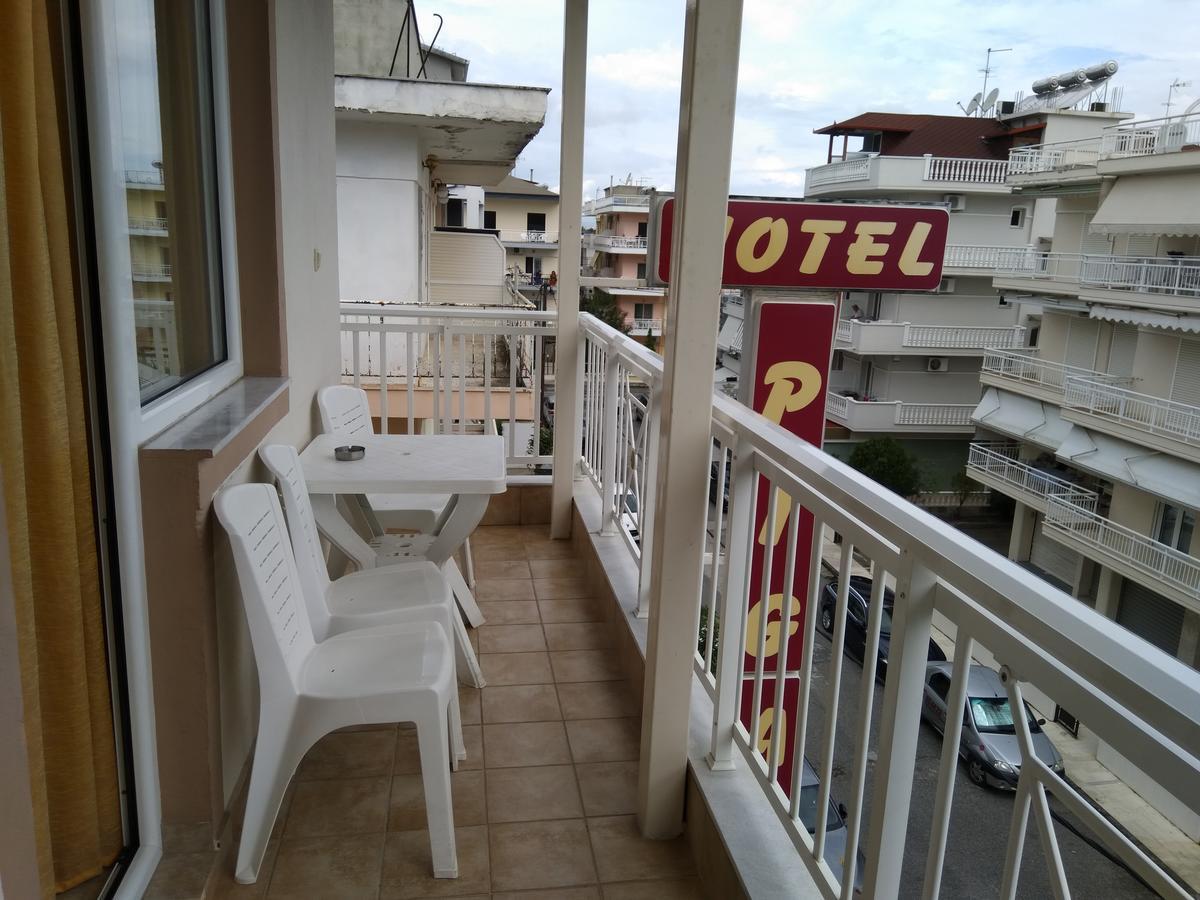Hotel Villa Pigasos Paralía Exteriör bild